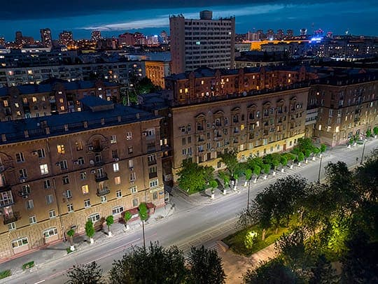 Освещение городов: улиц, развязок, тоннелей...